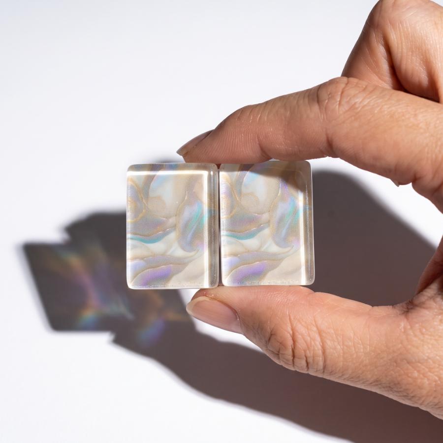 Opal Mist Mahjong Tiles 4