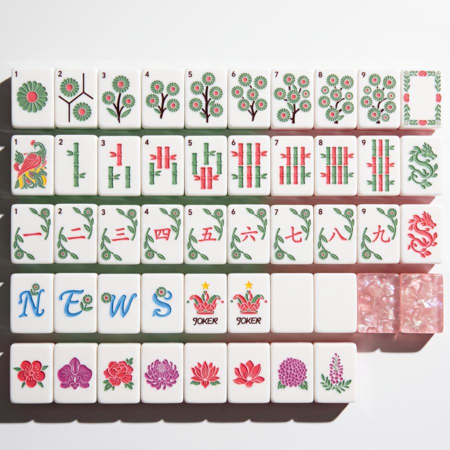 Blush Grove Mahjong Tiles 2