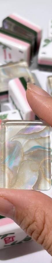 Opal Mist Mahjong Tiles — photo 1
