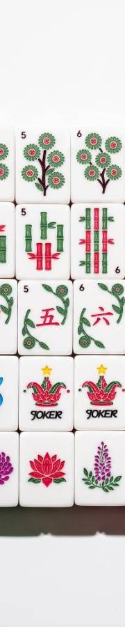 Opal Mist Mahjong Tiles — photo 2